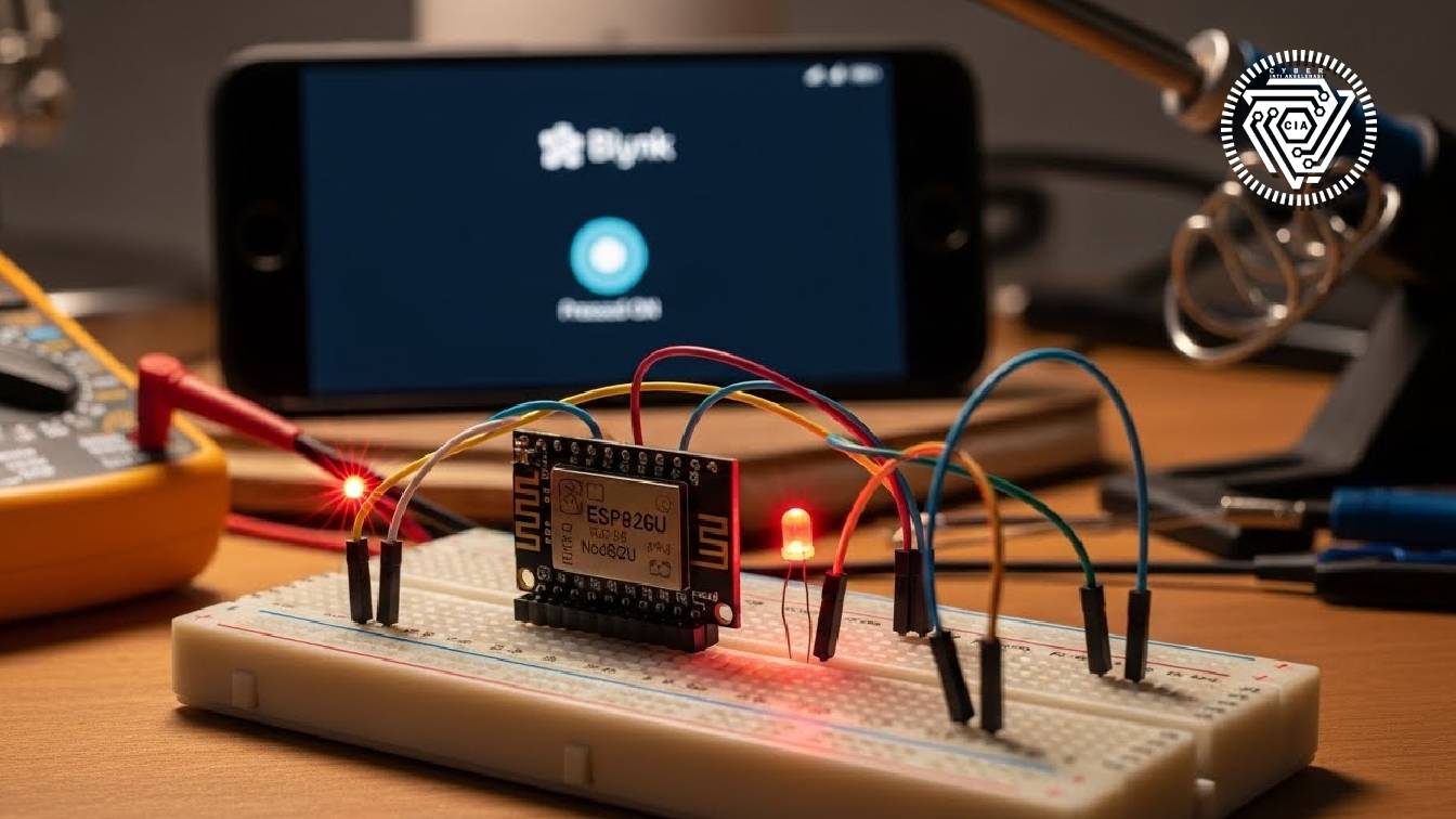 Beginner IoT Tutorial: Controlling Light via Internet with ESP8266